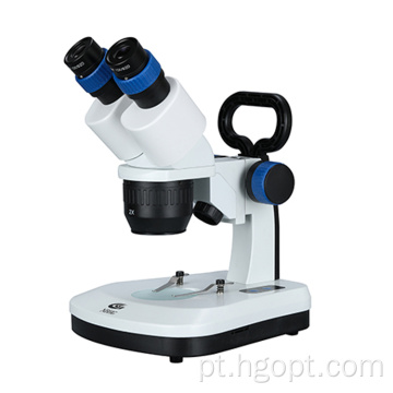 Microscópio estéreo binocular 10x microscópio estéreo óptico